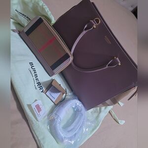 NWT BURBERRY BAG+WALLET